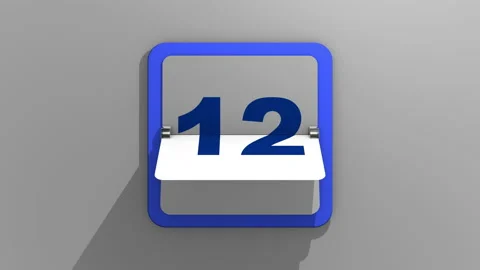 3d illustration of the 13th day of the week or holiday and events. 動画素材 143501425