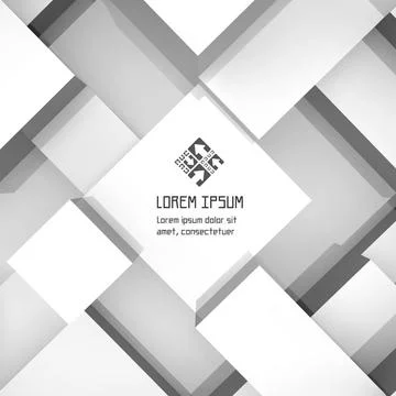 3D illustration 3d blocks structure background. Abstract illustration. Cop... Foto stock