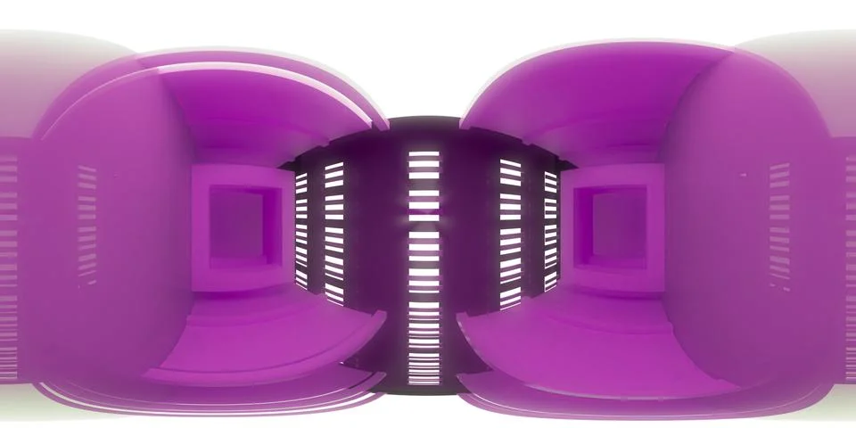 3d illustration, 3d rendering, vr 360 panorama abstract images of the geometr 스톡 일러스트