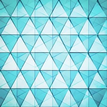3D illustration abstract architectural pattern Stock Illustration