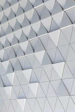 3D illustration abstract architectural pattern Stock Illustration