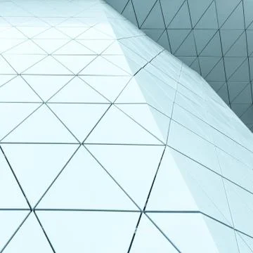 3d illustration abstract architectural pattern Stock Illustration