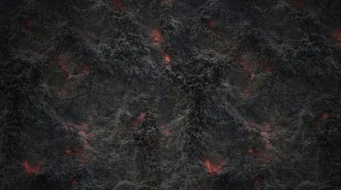 3d illustration - abstract background with disgusting slimy bowels Stock Illustration