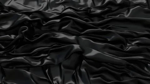 3D Illustration Abstract Black Background Stock Illustration