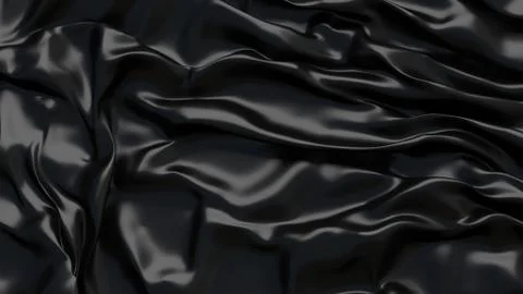 3D Illustration Abstract Black Background Stock Illustration