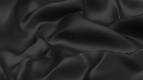 3D Illustration Abstract Black Background Cloth Stock Illustration