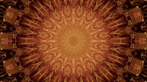 3D illustration of abstract fractal pattern Stock Footage 149138102