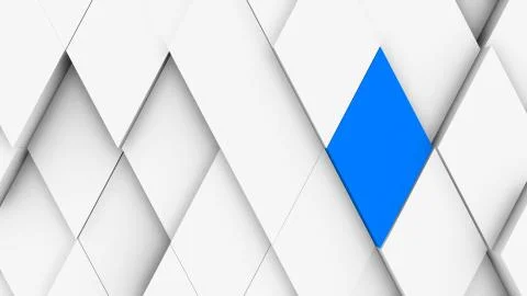 3d illustration, abstract geometric volumetric background Stock Illustration