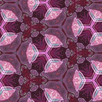 3d illustration. Abstract image of violet Stock Illustration