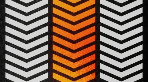 3d Illustration of abstract repeated pattern seamless loop. Stock Illustration