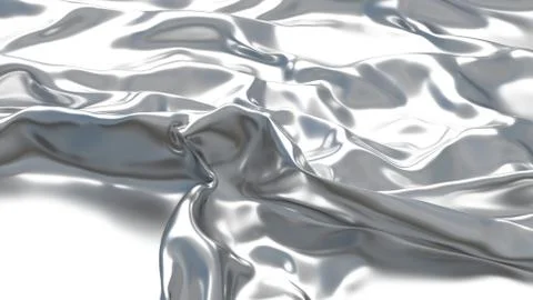 3D Illustration Abstract Silver Background Stock Illustration