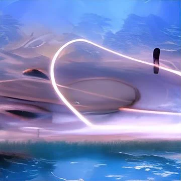 3d illustration - alien sci-fi city Stock Illustration