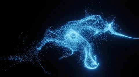 3d illustration - alien sci-fi city with optical flares. Stock Illustration