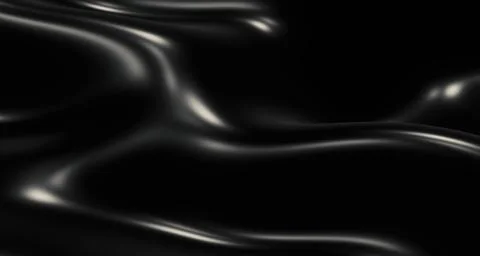 3d illustration Background of black waves, streaks of light and shiny surface Stock Illustration