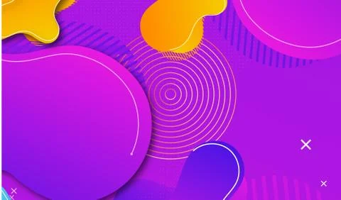 3D illustration background design Pink and blue. Abstract minimal background  스톡 일러스트