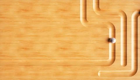 3d illustration. Background image with natural and painted wood texture. Stock Illustration