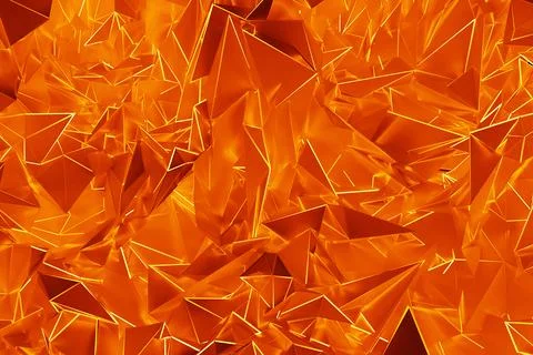 3D illustration background, texture of a large number of doves geometric shap 스톡 일러스트