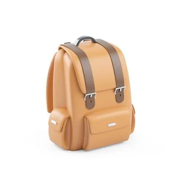 3d illustration of a backpack Stock Illustration