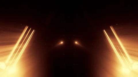 3d illustration beautiful magic triangle paradise door artwork design Video stock 123883287