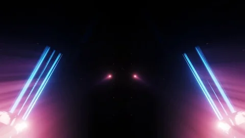 3d illustration beautiful magic triangle paradise door artwork design Video stock 123883290