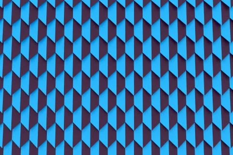 3d illustration  blue  pattern in geometric ornamental style . Abstract  geom 스톡 일러스트