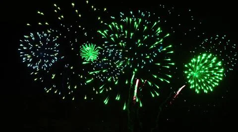 3D illustration - cartoon effect of firework Illustrazione stock