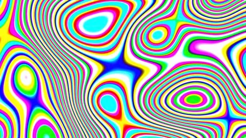 3d illustration colordul water pattern, texture. abstract chaotic pop art w.. Illustrazione stock