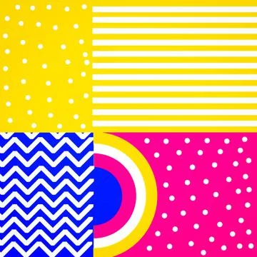 3D illustration colorful bright geometric abstract background design, geometr Illustrazione stock
