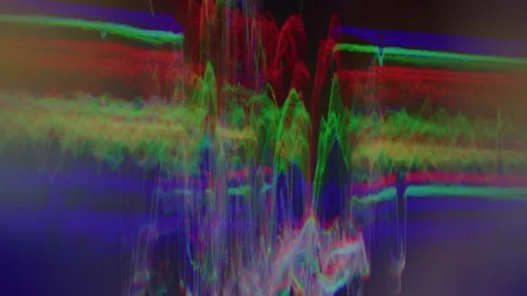 3d Illustration of a Colorful Waveform in an Editing Program Stock Footage 270313414