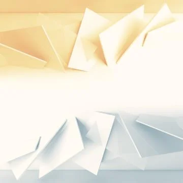 3d illustration, computer graphic template Stock-Illustration