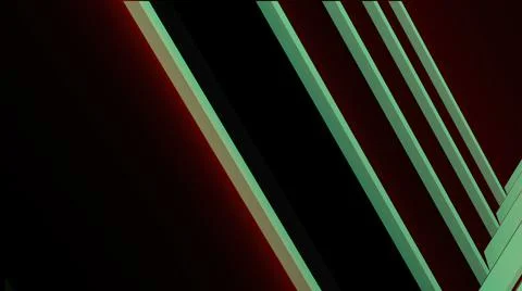 3D illustration -  of concentric simple triangles tunnel Stock Illustration