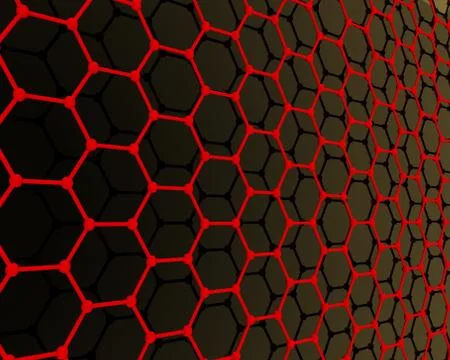 3d Illustration of cube as backround Stock Illustration