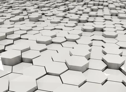 3d Illustration of cubes on backround Stock Illustration