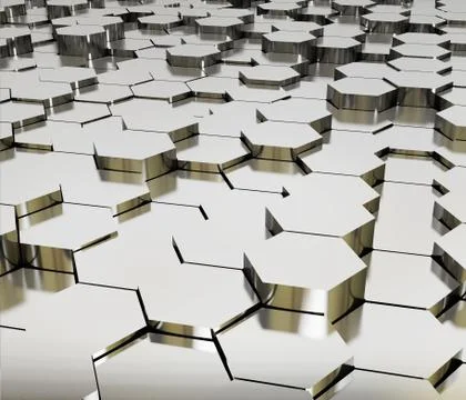 3d Illustration of cubes as a backround Stock Illustration