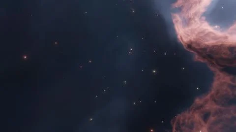 3d illustration - Deep space nebula Stock Illustration