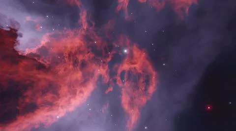 3d illustration - Deep space nebula Stock Illustration