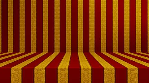 3d illustration of an empty modern studio table room background Stock Illustration