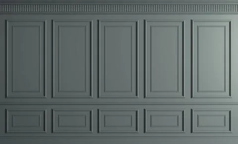 3D illustration. Extra large background cabinet wall Stock Illustration