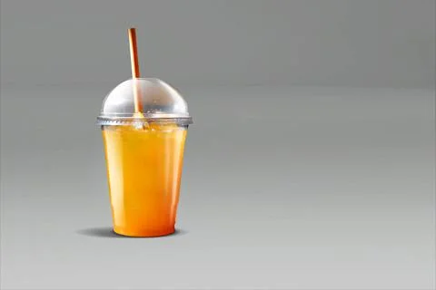3D illustration. Glasses of refreshing drinks for the summer. isolated on ... Stock Photos