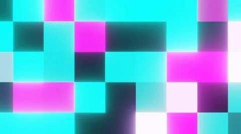 3D Illustration graphics of abstract square shape pattern and texture. Stock Illustration