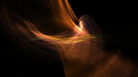 3d illustration - Hypnotic grid of lines creates geometric patterns. Computer Stock Illustration