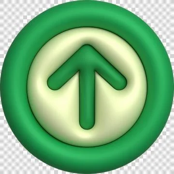 3d illustration icon data upload data loading symbol. Stock Illustration