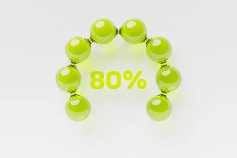 3d illustration of an indicator showing high risk. Normal  risk concept on  s Stock Illustration