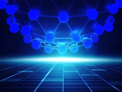 3d illustration of Internet Concept Stock Illustration