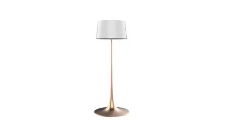 3d illustration of a lamp Stock Illustration