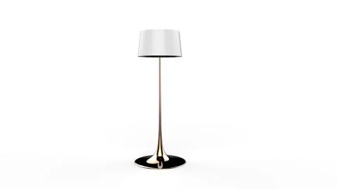 3d illustration of a lamp Иллюстрация