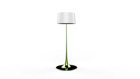 3d illustration of a lamp Stock Illustration
