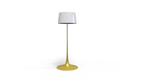 3d illustration of a lamp Illustrazione stock