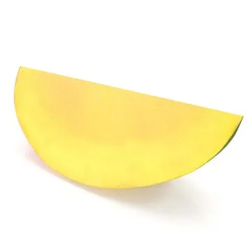 3d illustration of mango white background Stock Illustration