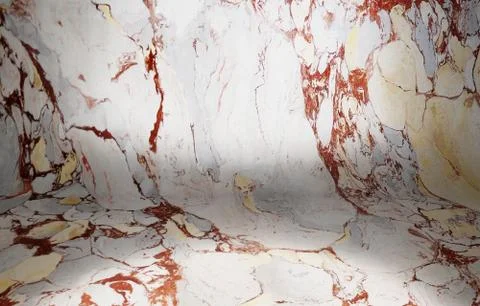 3d illustration Marble texture Is placed from a flat surface continuously as Stock Illustration